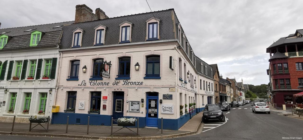 The Originals Boutique, Hotel La Colonne De Bronze, סן-ואלרי-סור-סום מראה חיצוני תמונה